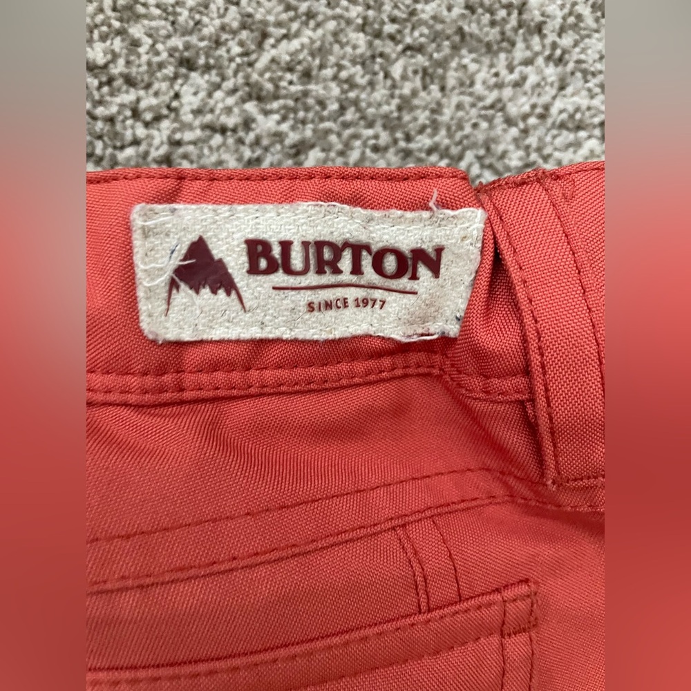 Burton Vida Women’s Snow Pant - Burnt Orange, Size L - Picture 5 of 9